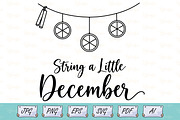 Dried Orange Garland December Quote, an Object Illustration by Ghagra (Thumbnail 1 of 7)