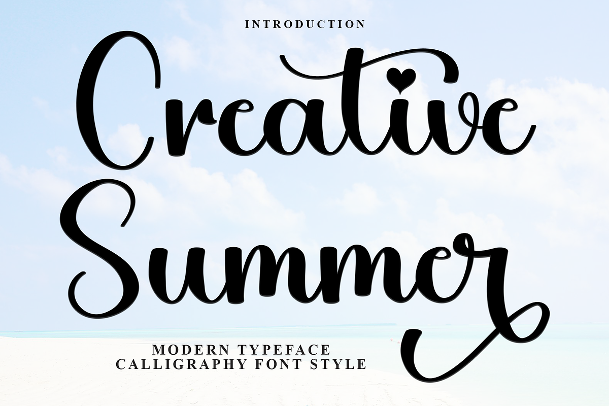 Creative Summer, a Handwritten Font by InermediaSTUDIO (Photo 1 of 10)