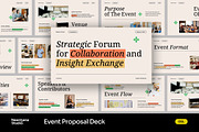 VALENCE | Event Proposal GoogleSlide, a Presentation Template by Neermana (Thumbnail 1 of 4)