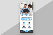 Career Fair Roll Up Standee Banner, a Stationery Template by Designgrove (Thumbnail 3 of 3)