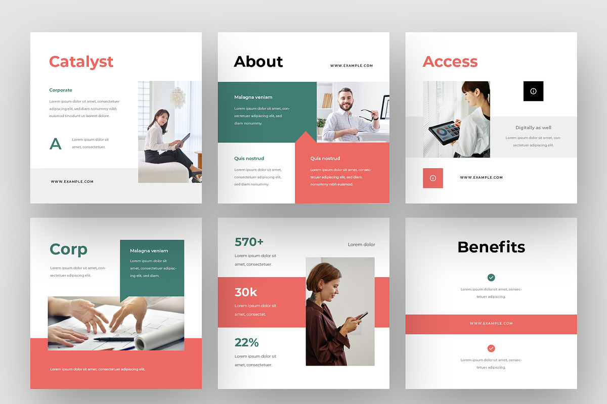 Modern Business Instagram Posts preview 2