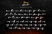 Storm Wraith, a Handwritten Font by Letterara (Thumbnail 8 of 10)