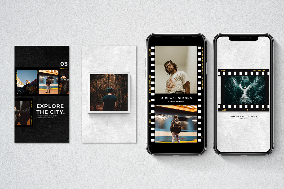 Film Frame Bundle, a Social Media Template by Analogi Studio (Photo 14 of 53)