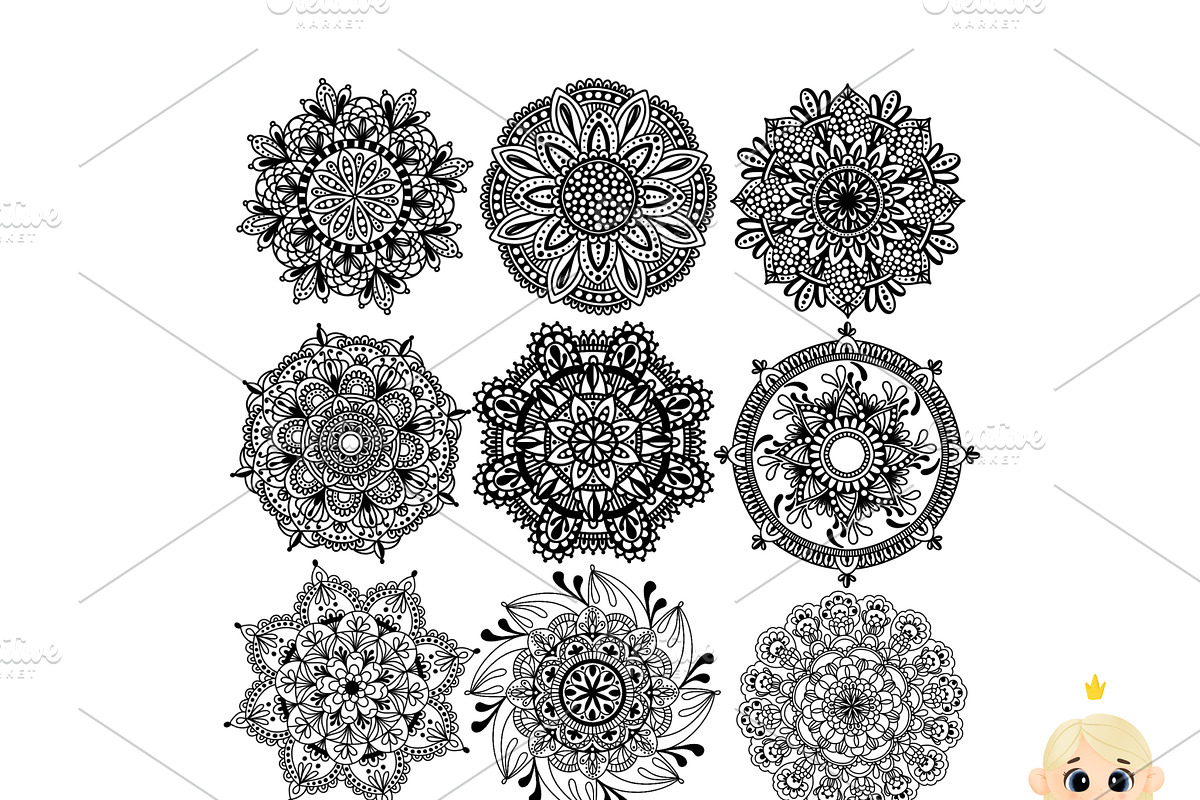 Mandala Brushes for Procreate, a Brush Add-On by Natalya_Mona_Art (Photo 4 of 5)