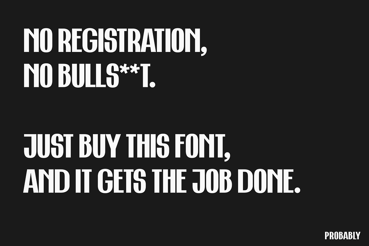 This Font - Display Font, a Sans Serif Font by Suolahti Type (Photo 8 of 8)