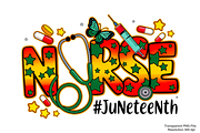 Juneteenth Trendy PNG Bundle, a Graphic by Black Gallery (Thumbnail 11 of 21)