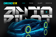 Martin Gaming - Futuristic Font, a Font by figuree studio (Thumbnail 8 of 10)