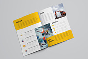 Creative Yellow Bifold Brochure, a Brochure Template by ZAAS (Thumbnail 8 of 8)