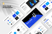 Business Pitch Deck Presentation, a Presentation Template by Fit-tee (Thumbnail 1 of 7)