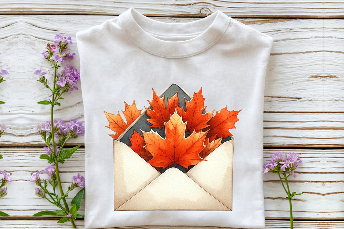 Autumn Envelope Clipart, an Illustration by Rose Art (Photo 4 of 7)
