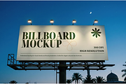 Ramadan Billboard Mockup PSD Templat, an Advertising Mockup by Attype (Thumbnail 1 of 4)