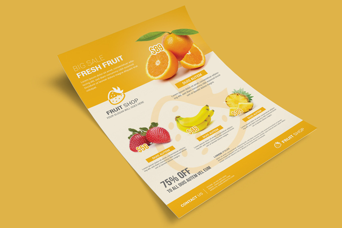 Sale / Special Offer Flyer Template, a Flyer Template by Creative Shop (Photo 1 of 2)