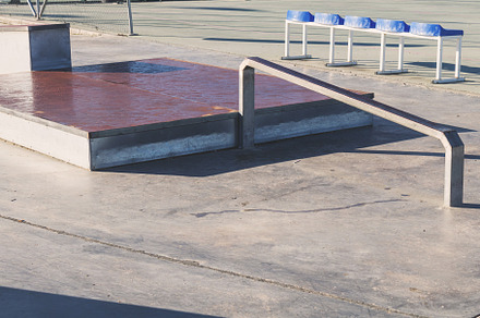 Skatepark stock photo containing leisure time and free time