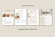 Recipe Template Canva, a Magazine Template by Deepa Template Studio (Thumbnail 4 of 13)