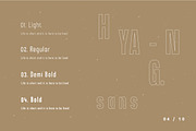 Hyang Modern Sans Serif Font, a Sans Serif Font by peterdraw (Thumbnail 3 of 8)