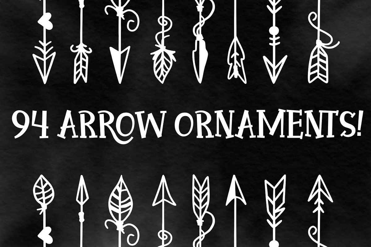 Arrows - Dingbat Font preview 2