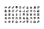 50 Slow Autumn Icons, an Outline Icon by Side Project (Thumbnail 3 of 8)
