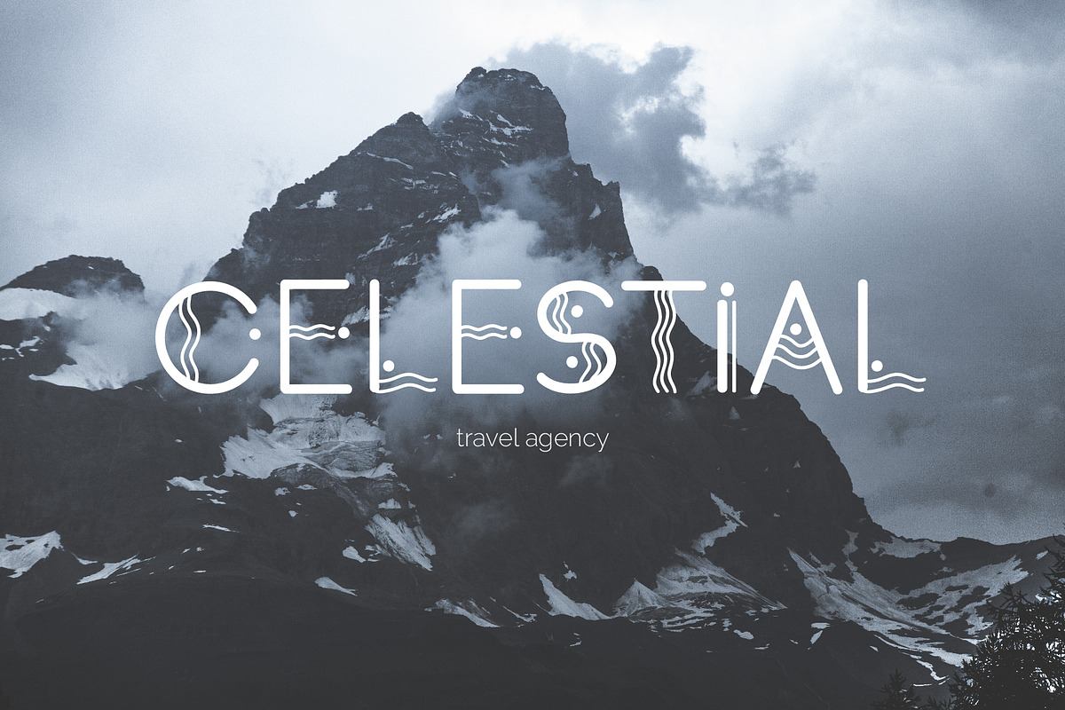 Ripple. Bohemian Sans Serif Typeface, a Sans Serif Font by DearLetters (Photo 8 of 10)