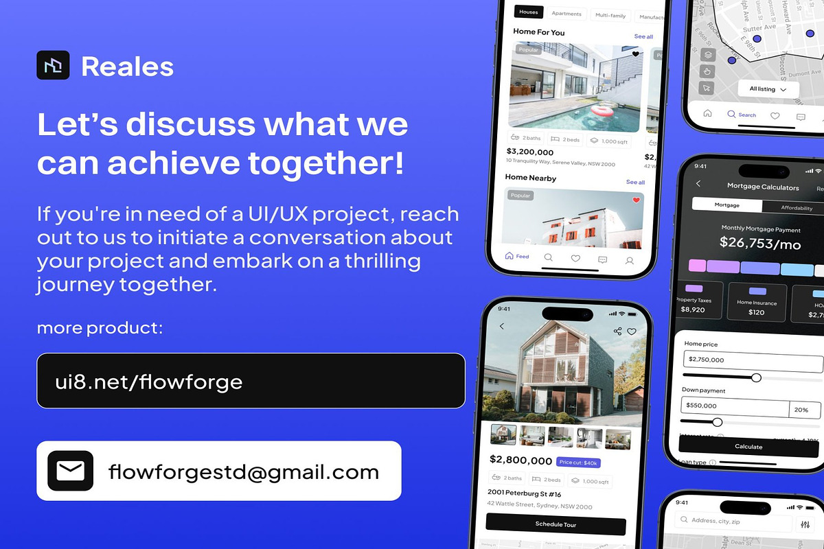 Real Estate App UI Kit preview 6