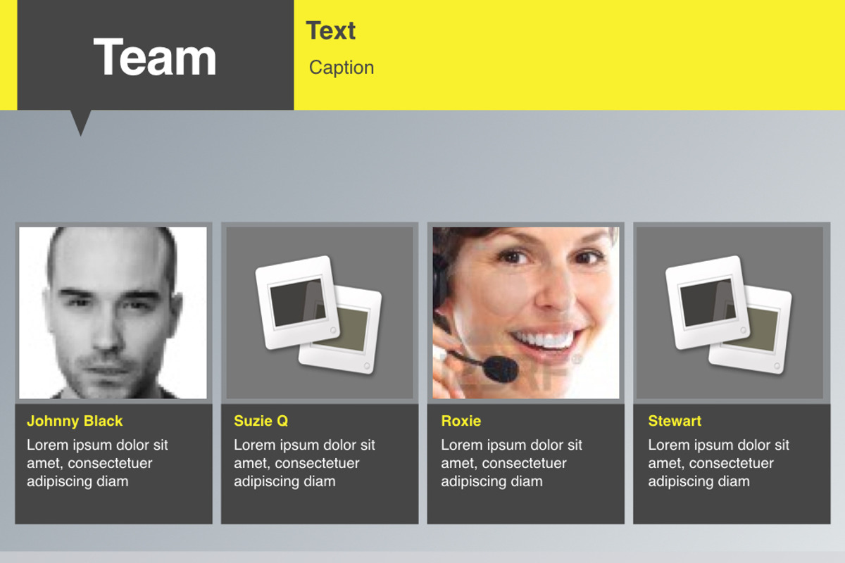 B2B Yellow Pitch, a Templates & Theme by Iconography - Pitch Deck (Photo 5 of 7)
