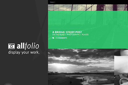 50% OFF Allfolio - Simple portfolio
