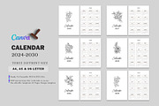 Calendar Template, a Stationery Template by Design Zone (Thumbnail 1 of 6)
