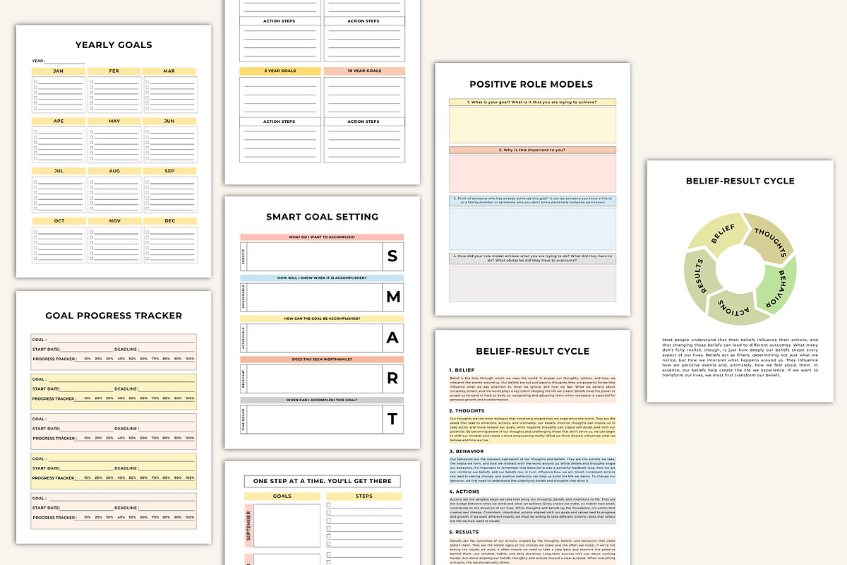 2026 Goal-Setting & Motivation Work preview 8