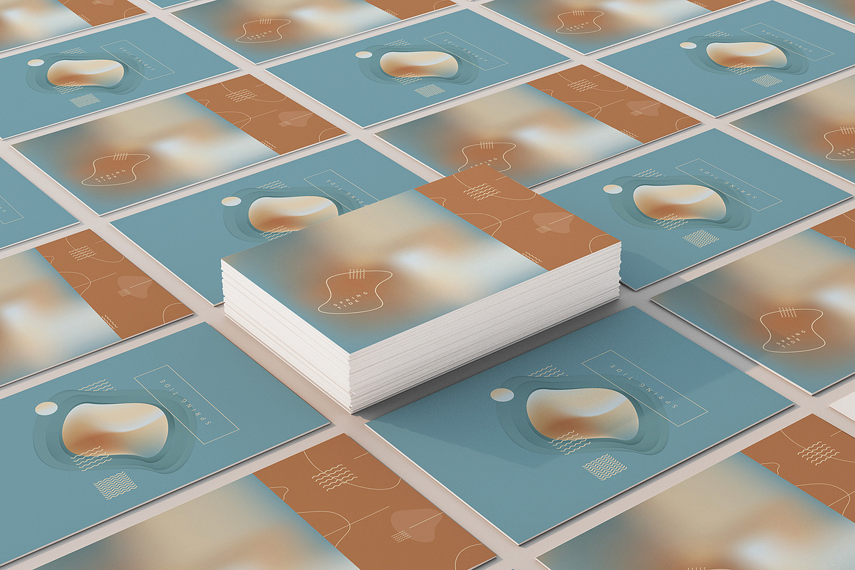 Spring Tide Branding Collection, a Texture Graphic by Polar Vectors (Photo 9 of 11)
