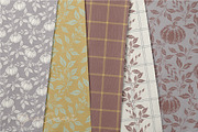 Twig & Twill-Mellow Autumn, a Pattern Graphic by InaCorart (Thumbnail 2 of 13)