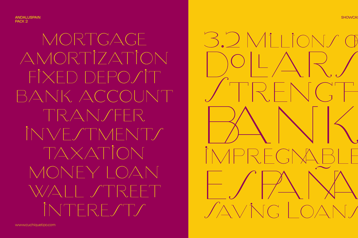 Andaluspain II, a Serif Font by Cuchi, qué Tipo! Foundry (Photo 4 of 12)