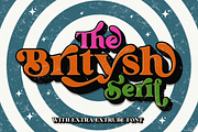 Britysh, a Serif Font by Sealoung (Thumbnail 1 of 15)