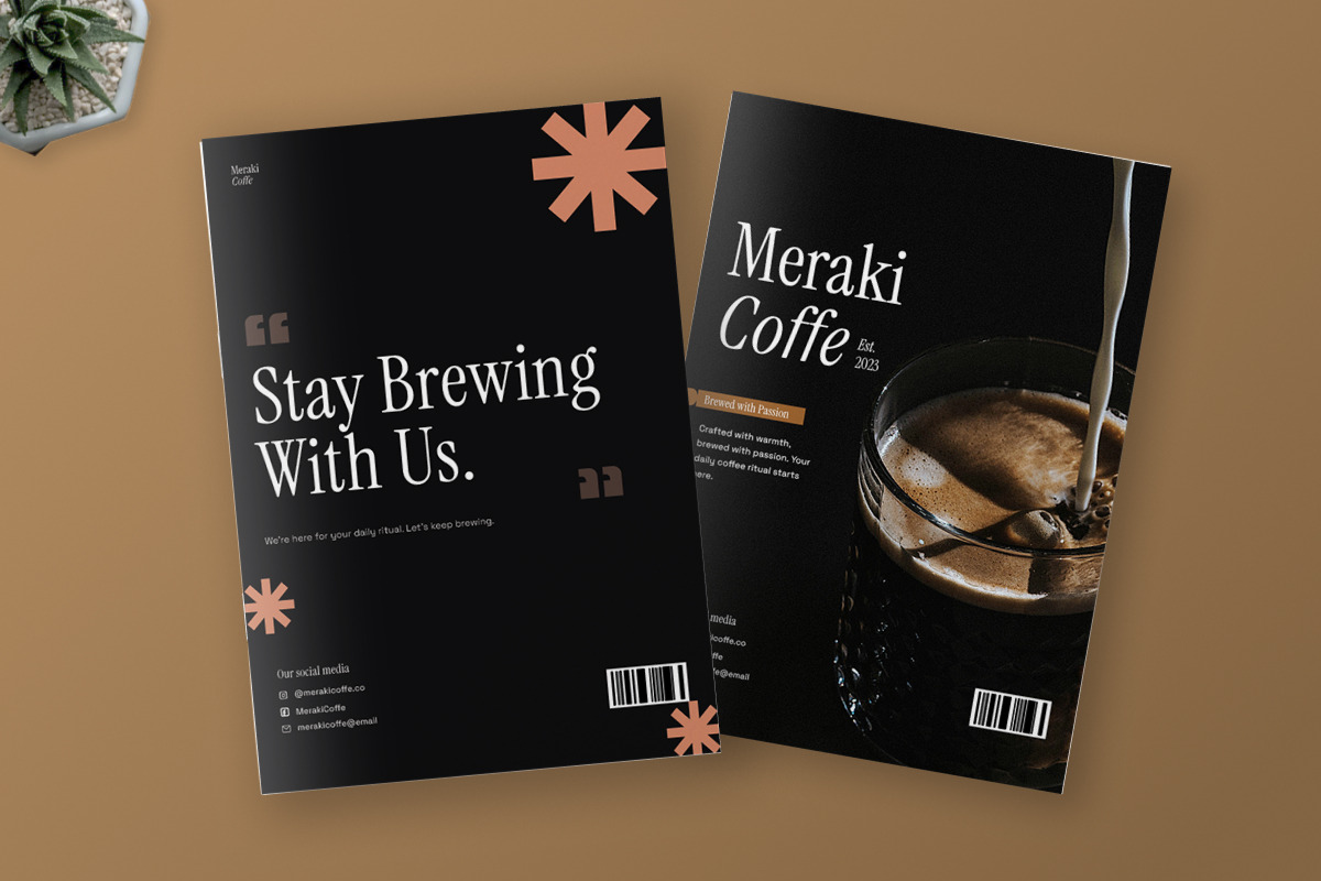 Premium Café Marketing Brochure, a Brochure Template by twinstd (Photo 6 of 6)