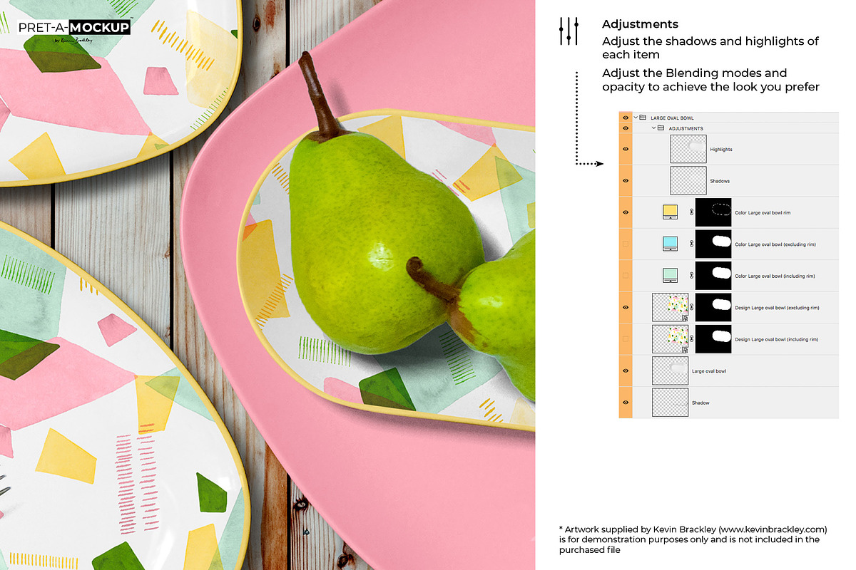 Ceramic Plates Serving Dishes Mockup, a Household Mockup by Pret-a-Mockup (Photo 8 of 9)