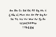 Markout Hand Drawn Marker Pen Font, a Font by Colt Type Co (Thumbnail 2 of 9)