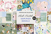 Hand-Painted Summer Bundle, an Object Graphic by Lana Elanor (Thumbnail 1 of 9)