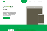 Circle: App Web Site (PSD), an App Template by UPDRAFT  (Thumbnail 2 of 5)