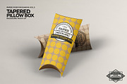Tapered Pillow Box Packaging Mockup, a Packaging Mockup by INCDesign (Thumbnail 3 of 6)