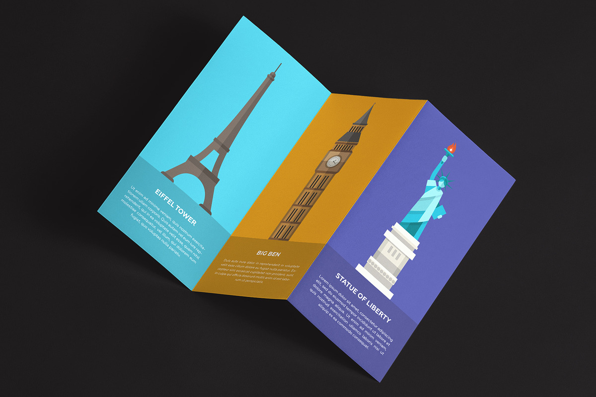 Famous Landmarks Big Box + Postcard, a Templates & Theme by Boyko Pictures (Photo 3 of 10)