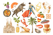 Spanish Culture Illustrations PNG, an Object Illustration by ArtGiftsStudio (Thumbnail 2 of 4)