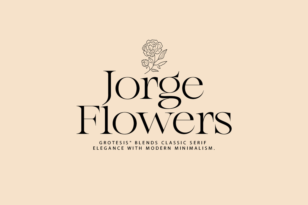 grotesis | Modern Minimalism, a Serif Font by InkwellTypeCo (Photo 4 of 17)