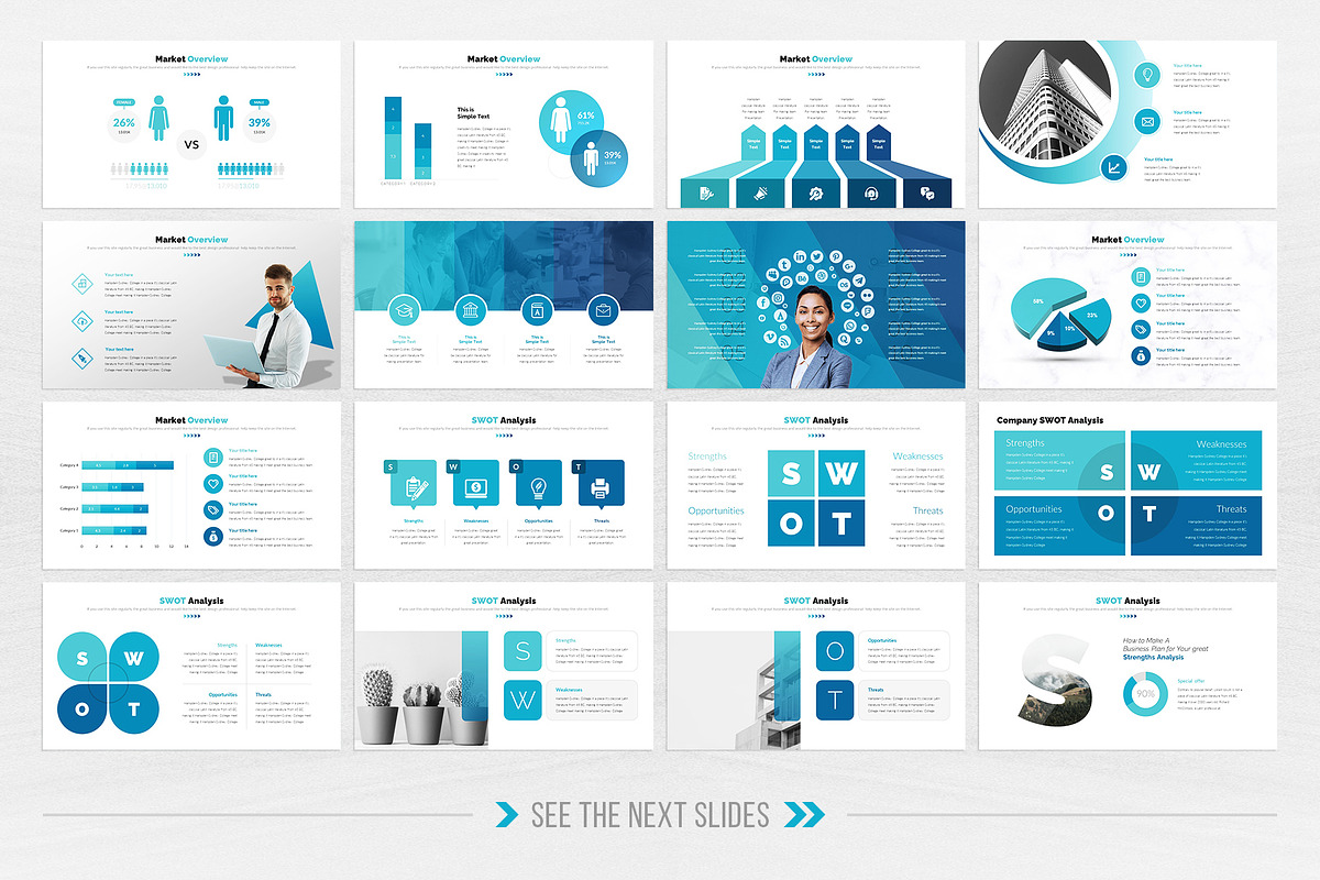 Business Plan Keynote Template, a Presentation Template by WhiteGraphic (Photo 18 of 47)