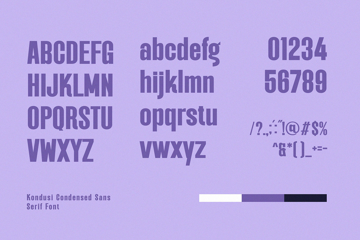 Kondusi - Modern Sans Serif, a Sans Serif Font by TypeLogue (Photo 5 of 5)