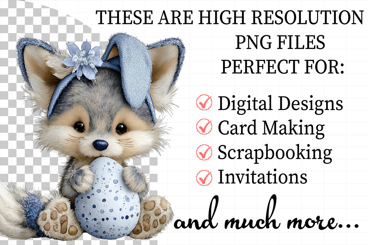 Whimsical Spring Fox Clipart, an Illustration by Daily.Designs (Photo 2 of 8)