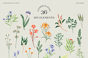 Flowers Bundle - 3 collections, an Illustration by Manimanisa (Thumbnail 3 of 16)