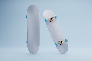 10 Bundle 3D Render Skateboard Case