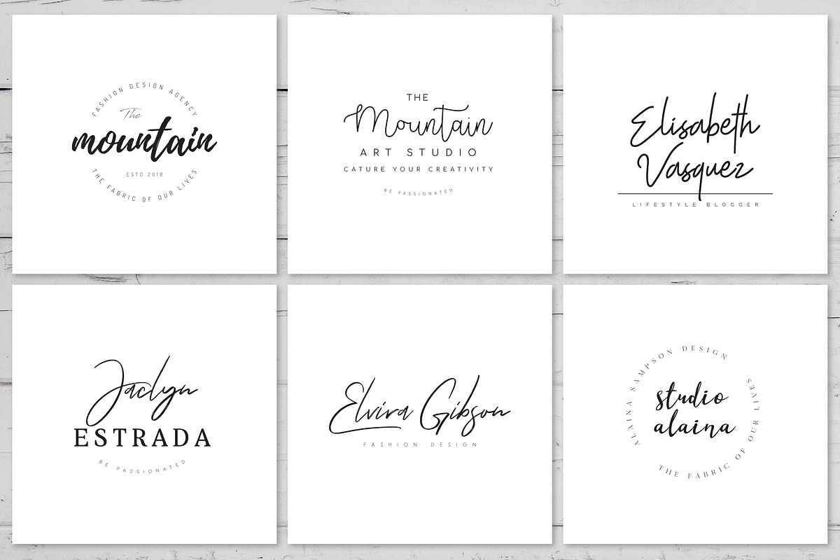 Minimal Premade Logo Bundle V04, a Branding & Logo Template by XpertgraphicD (Photo 3 of 14)