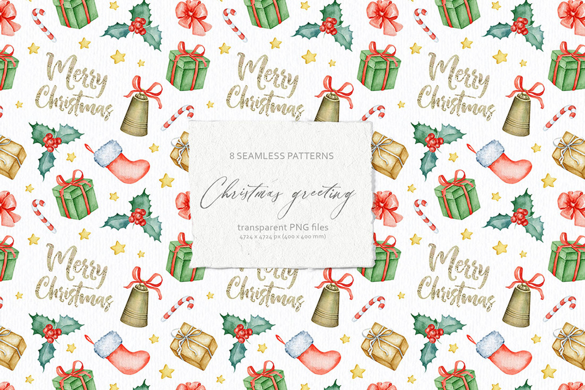 Christmas Miracle Watercolors, a Decorative Illustration by Eva Katerina (Photo 13 of 20)