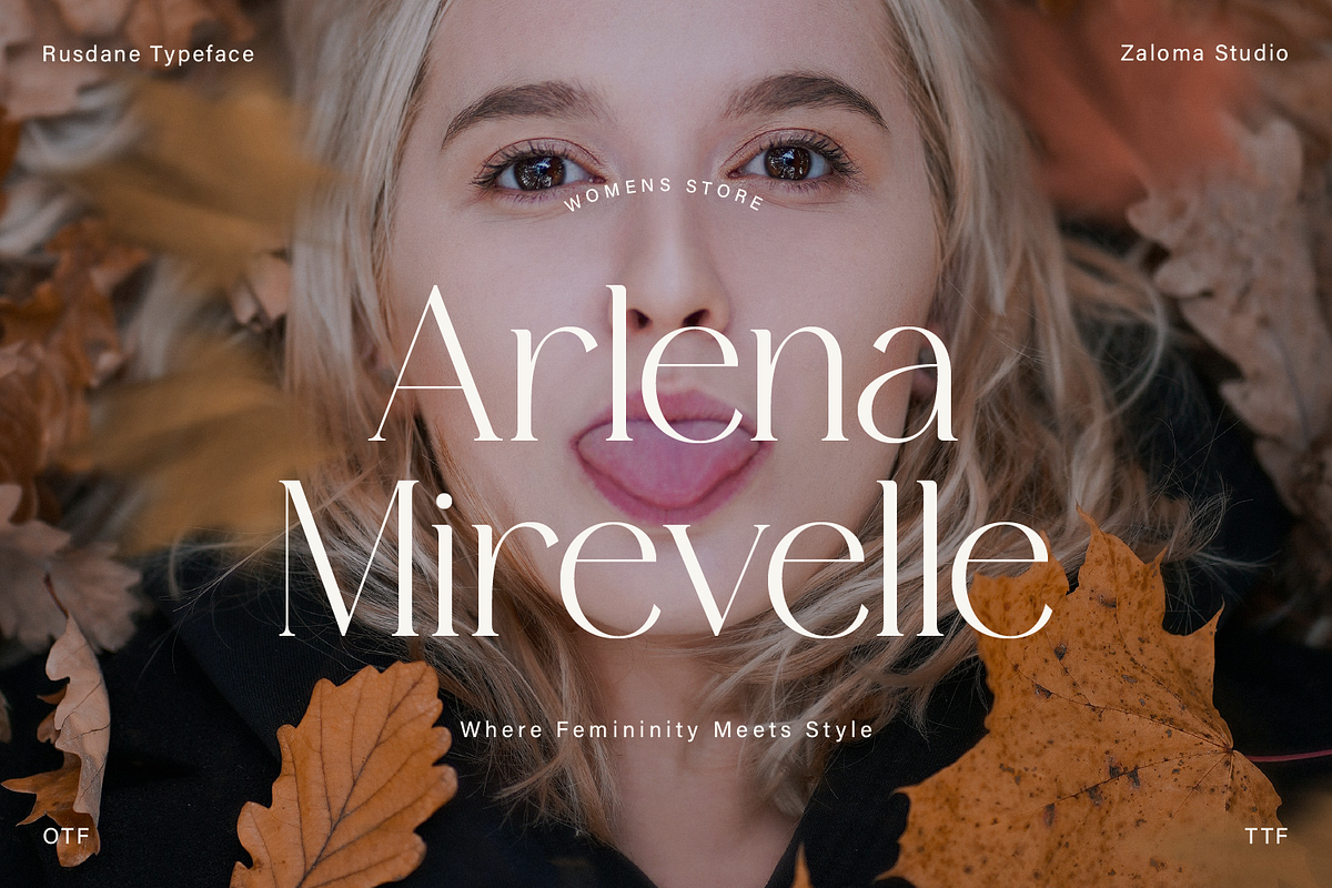 Rusdane, a Serif Font by Zaloma Studio (Photo 9 of 19)