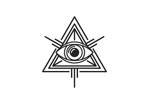 Eye Of Providence Masonic Sign On