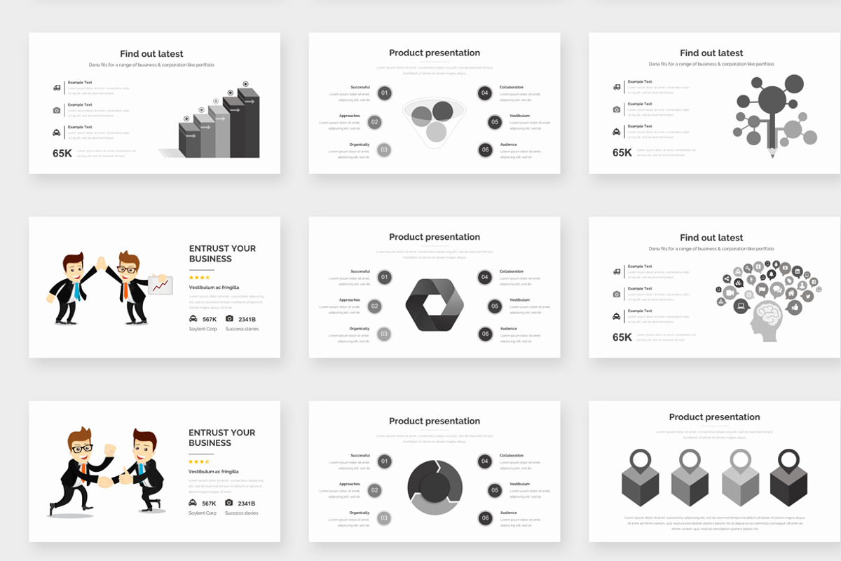 Volano Minimalism Google Slide, a Presentation Template by One Percent Studio (Photo 14 of 16)